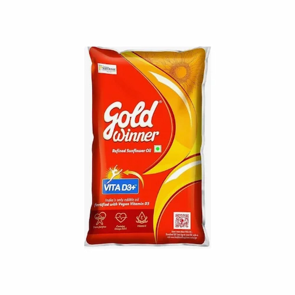 Gold Winner Refined Sunflower Oil 1 lit